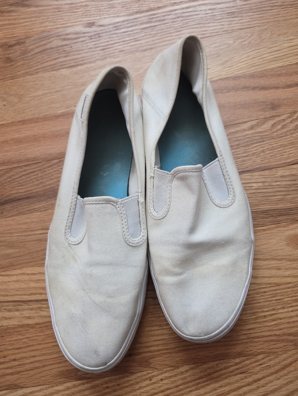 Converse Slip-On Sneakers in White